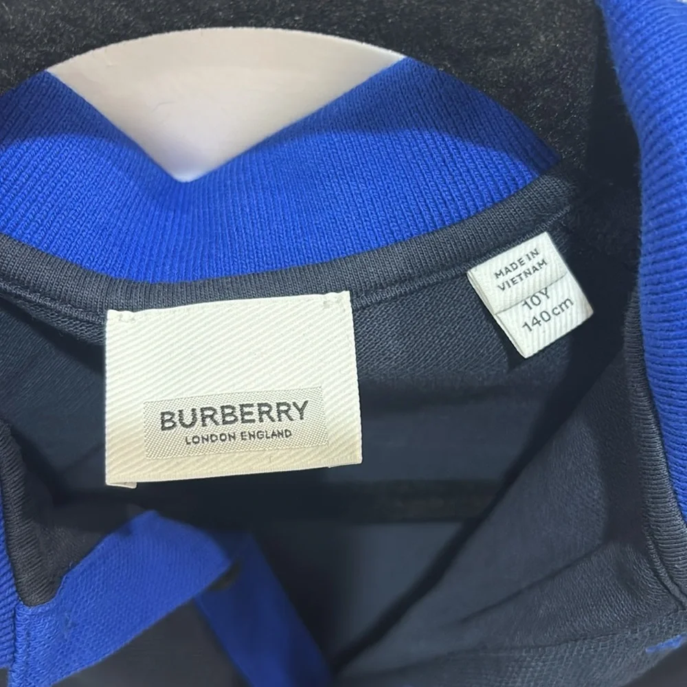 Boys Burberry Polo - Picture 2 of 4